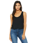 Women's Flowy Boxy Tank - Black