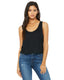 Bella + Canvas 8880 - Women's Flowy Boxy Tank - Black
