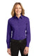 Port Authority L608 - Women's Long Sleeve Easy Care Shirt - Purple