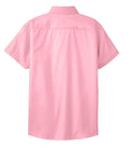 Women's Short Sleeve Easy Care Shirt - Light Pink