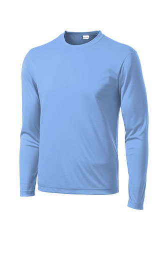 Unisex Long Sleeve PosiCharge Competitor Tee - Carolina Blue
