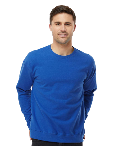 Unisex Fleece Crew - Royal
