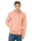 Bella + Canvas 3719 - Unisex Sponge Fleece Pullover Hoodie - Peach