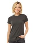 Women's Slim Fit Fine Jersey Tee - Charcoal