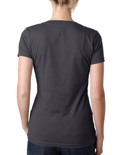 Women's CVC Deep V - Charcoal