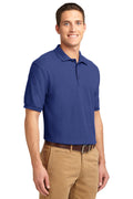 Unisex Silk Touch Polo - Med Blue