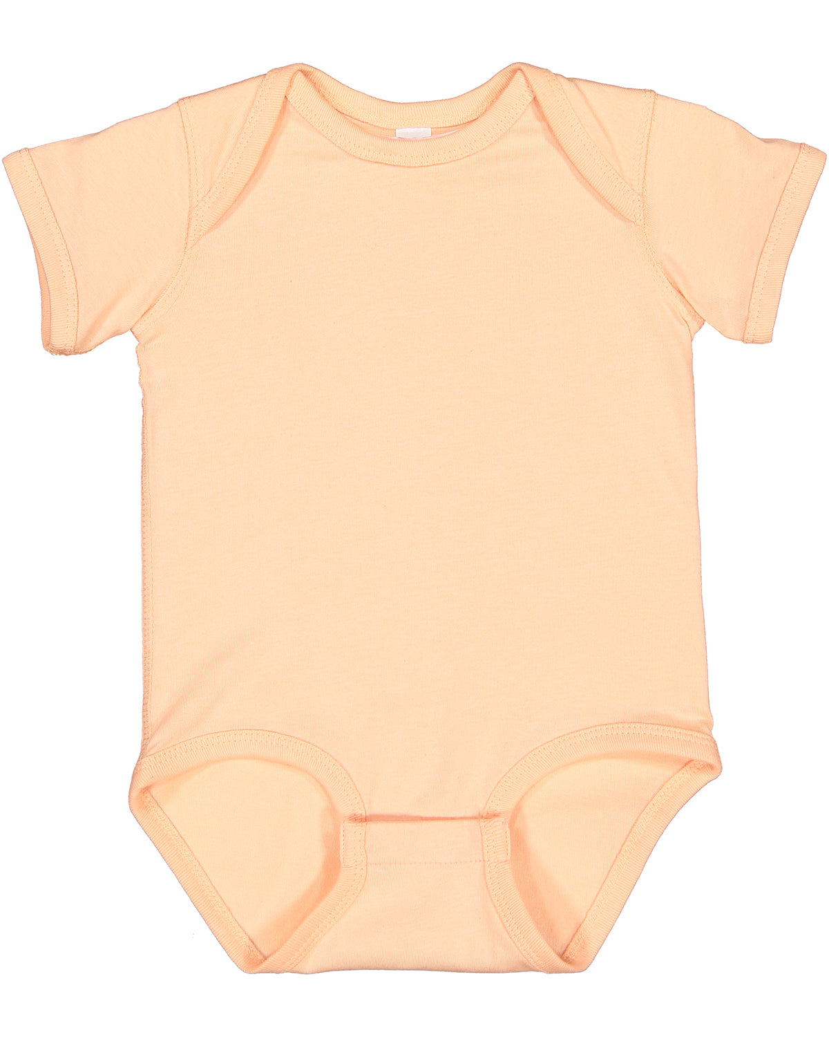 Infant Fine Jersey Bodysuit - Peachy