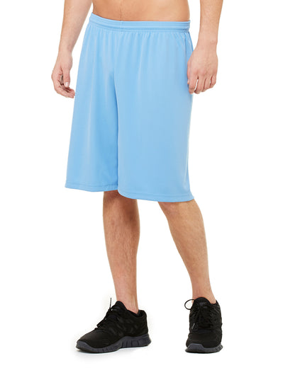 Unisex Mesh 9" Short - Sport Light Blue