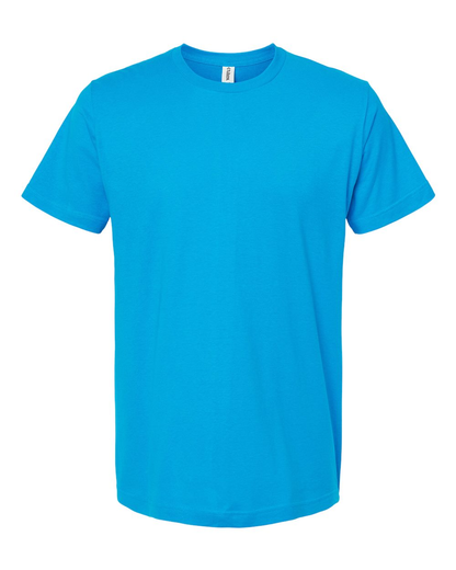 Unisex Fine Jersey Tee - Turquoise