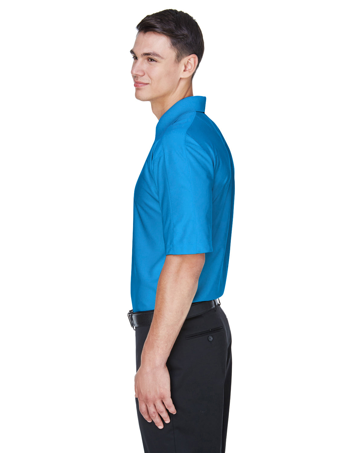 Men's Cool & Dry Elite Performance Polo - Pacific Blue