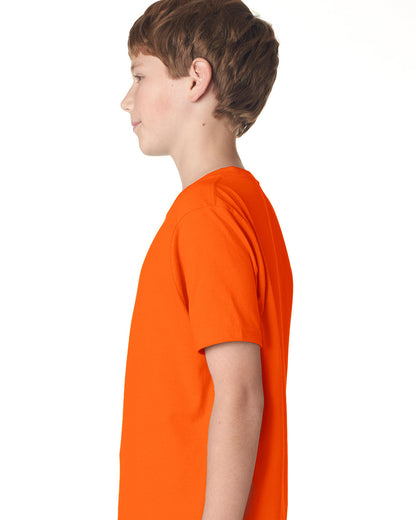 Youth Cotton Crew - Classic Orange