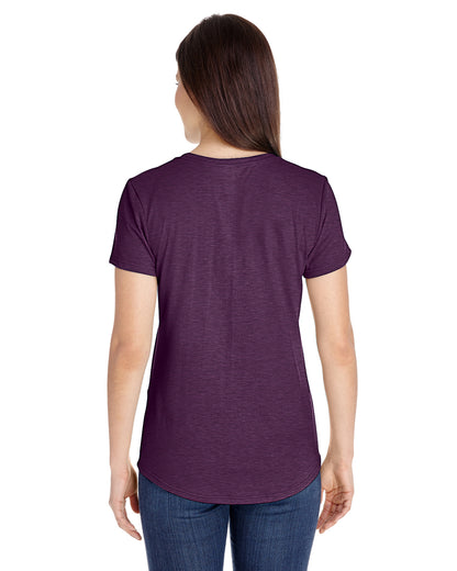 Women's Triblend T-Shirt - Heather Aubergine