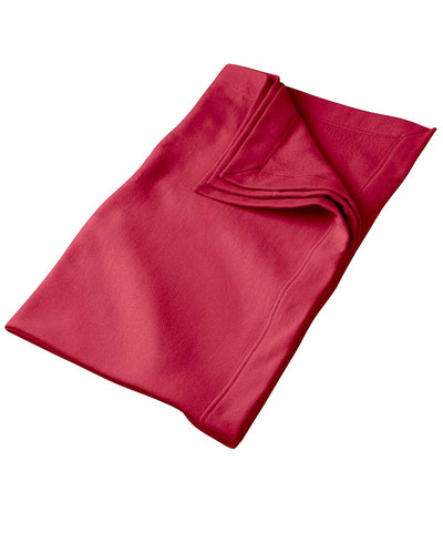 DryBlend® 9 oz. Fleece Stadium Blanket - Cardinal Red