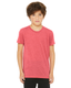 Bella + Canvas 3413Y - Youth Triblend Short-Sleeve T-Shirt - Red Triblend