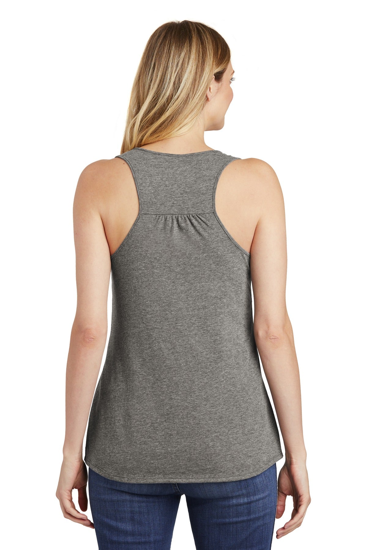 Women's V.I.T. Gathered Back Tank - Gray Frost