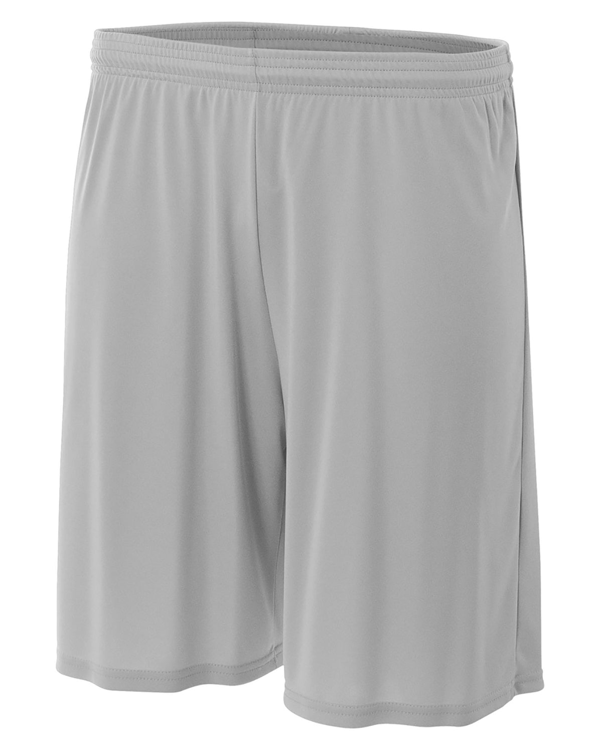 Youth Cooling Performance Polyester Short - Silver
