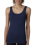 Women's Spandex Jersey Tank - Midnight Navy