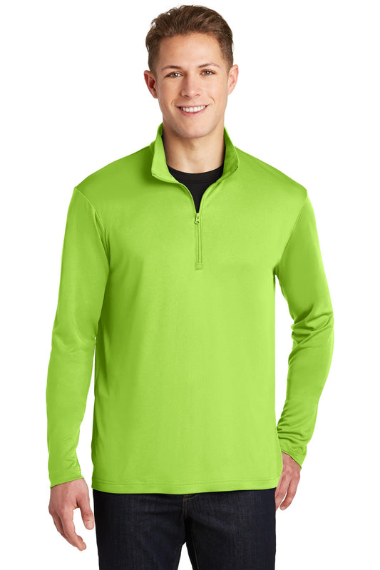 Unisex PosiCharge Competitor 1/4-Zip Pullover - Lime Shock