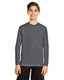 Team 365 TT11YL - Youth Zone Performance Long-Sleeve T-Shirt - Sport Graphite
