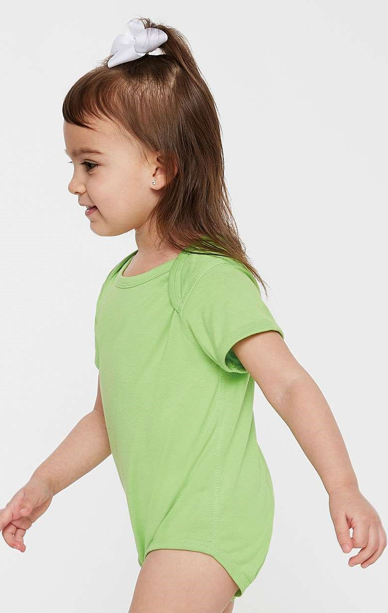 Infant Fine Jersey Bodysuit - Key Lime