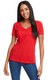 Next Level N1540 - Women's 'Junior fit' Ideal V - Red
