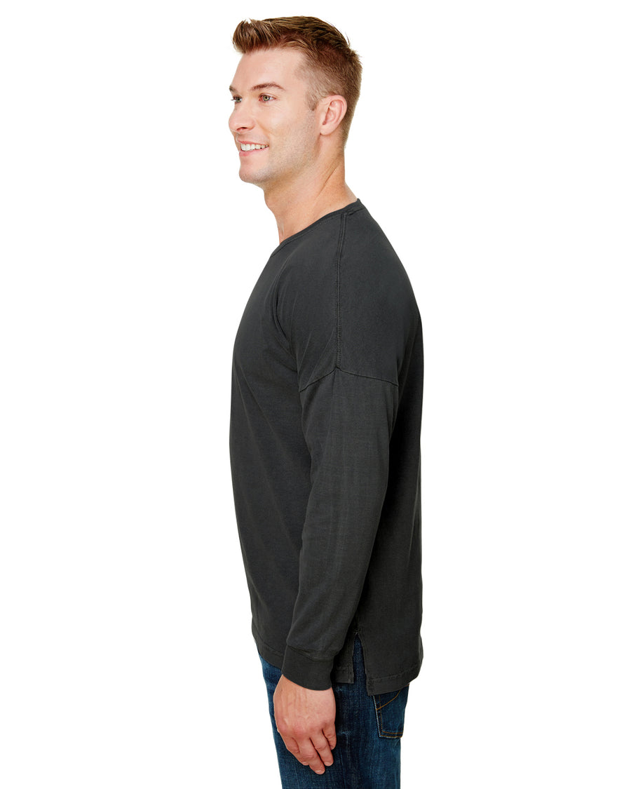 Unisex Heavyweight RS Oversized Long-Sleeve T-Shirt - Black
