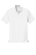 Unisex Dry Zone UV Micro-Mesh Polo - White
