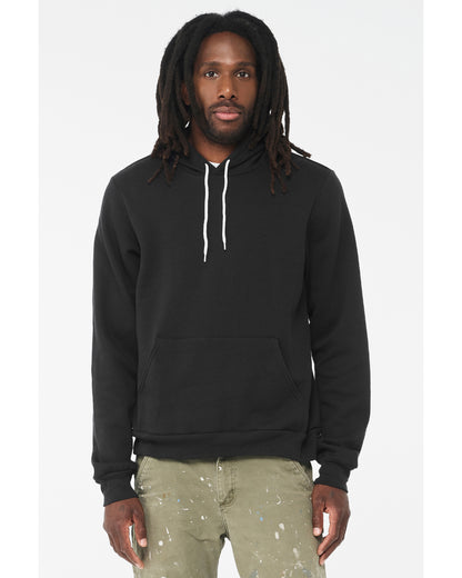 Unisex Sponge Fleece Pullover Hoodie - Vintage Black