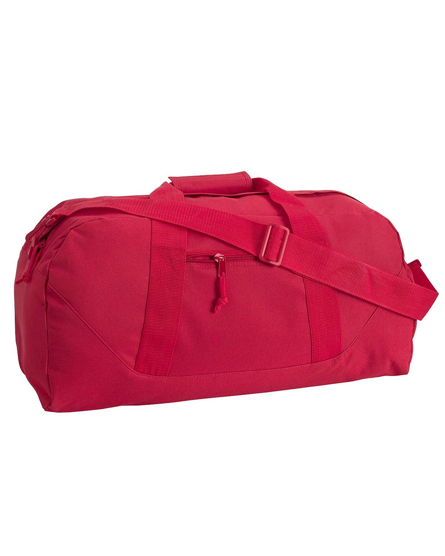 Large Square Duffel - Red