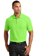 Unisex Core Classic Pique Polo - Lime