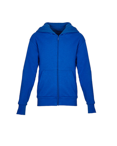 Youth Zip Hoodie - Royal