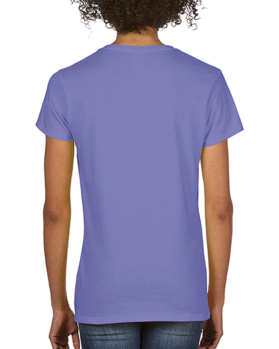 Women's Midweight RS V-Neck T-Shirt - Violet