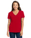 Next Level 3940 - Women's Relaxed V-Neck T-Shirt - Red