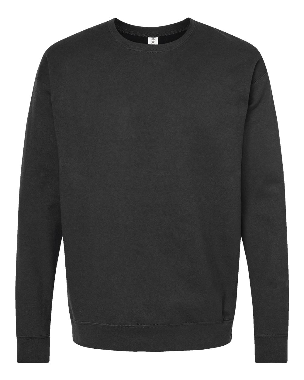 Unisex Fleece Crew - Black