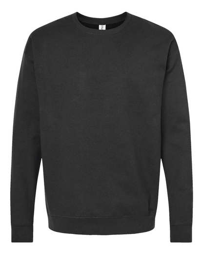 Unisex Fleece Crew - Black