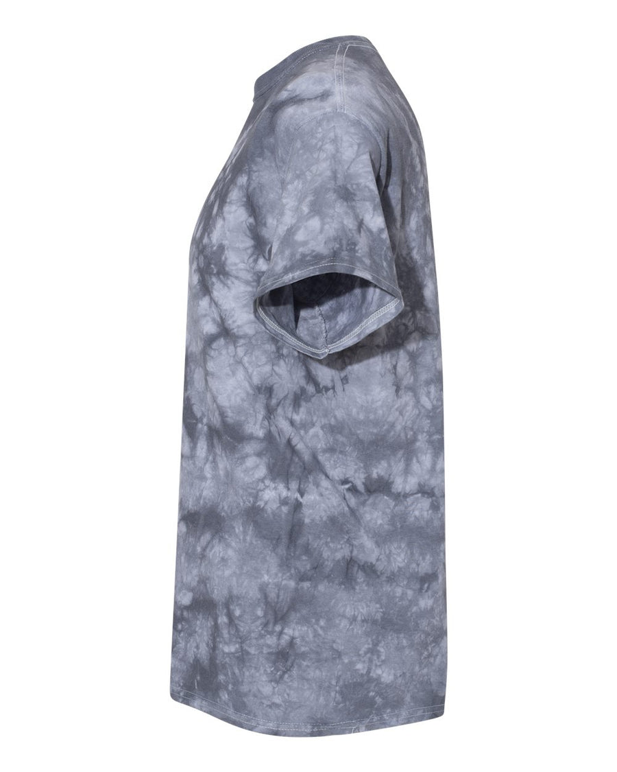Crystal Tie Dye T-Shirt - Silver