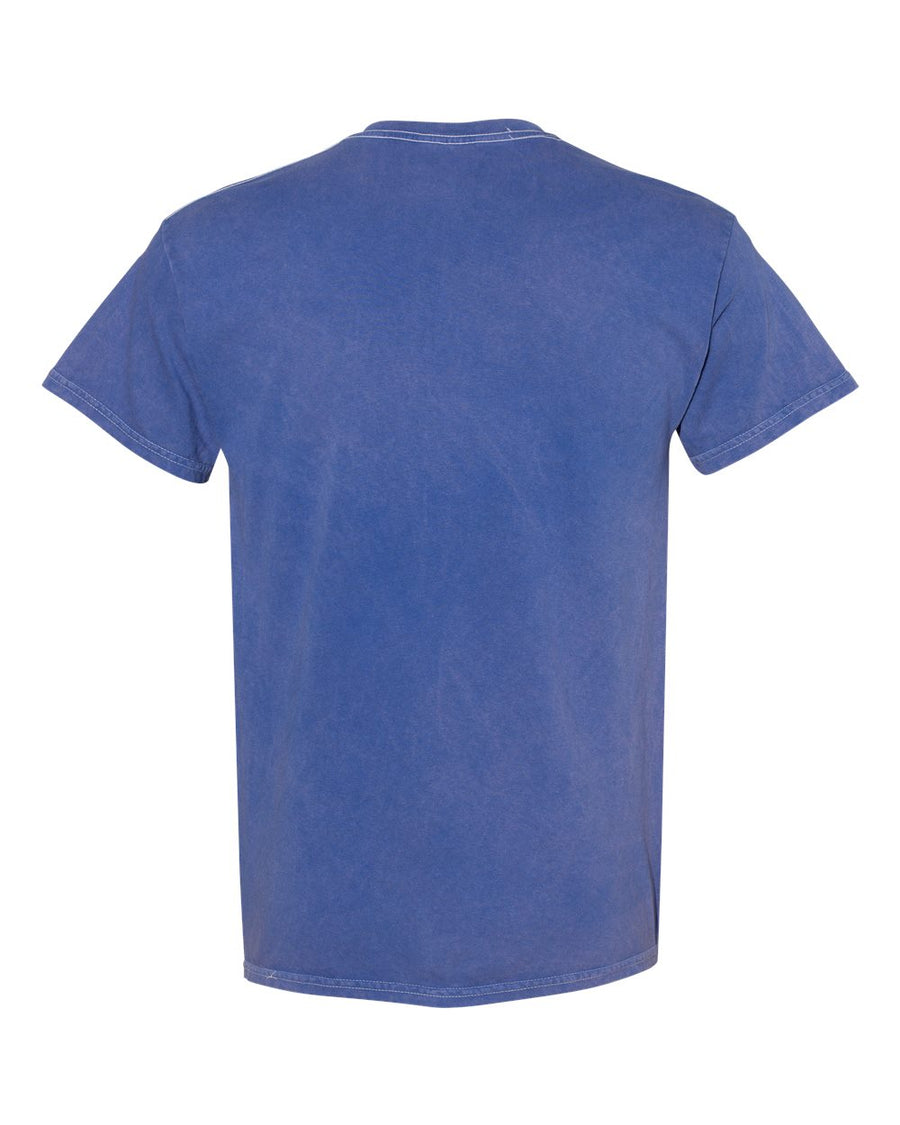 Unisex Mineral Wash T-Shirt - Royal