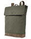 Authentic Pigment AP1922 - Canvas Rucksack Backpack - Jungle / Brown