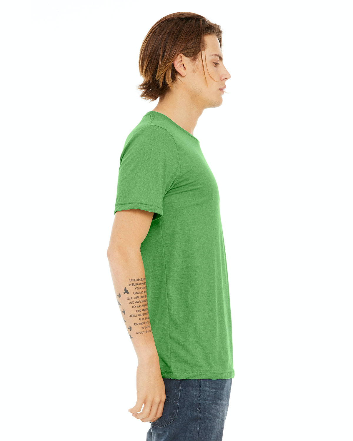 Unisex Triblend T-Shirt - Green Triblend