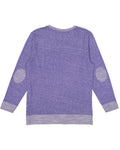 Harborside Melange French Terry Pullover - Purple Melange