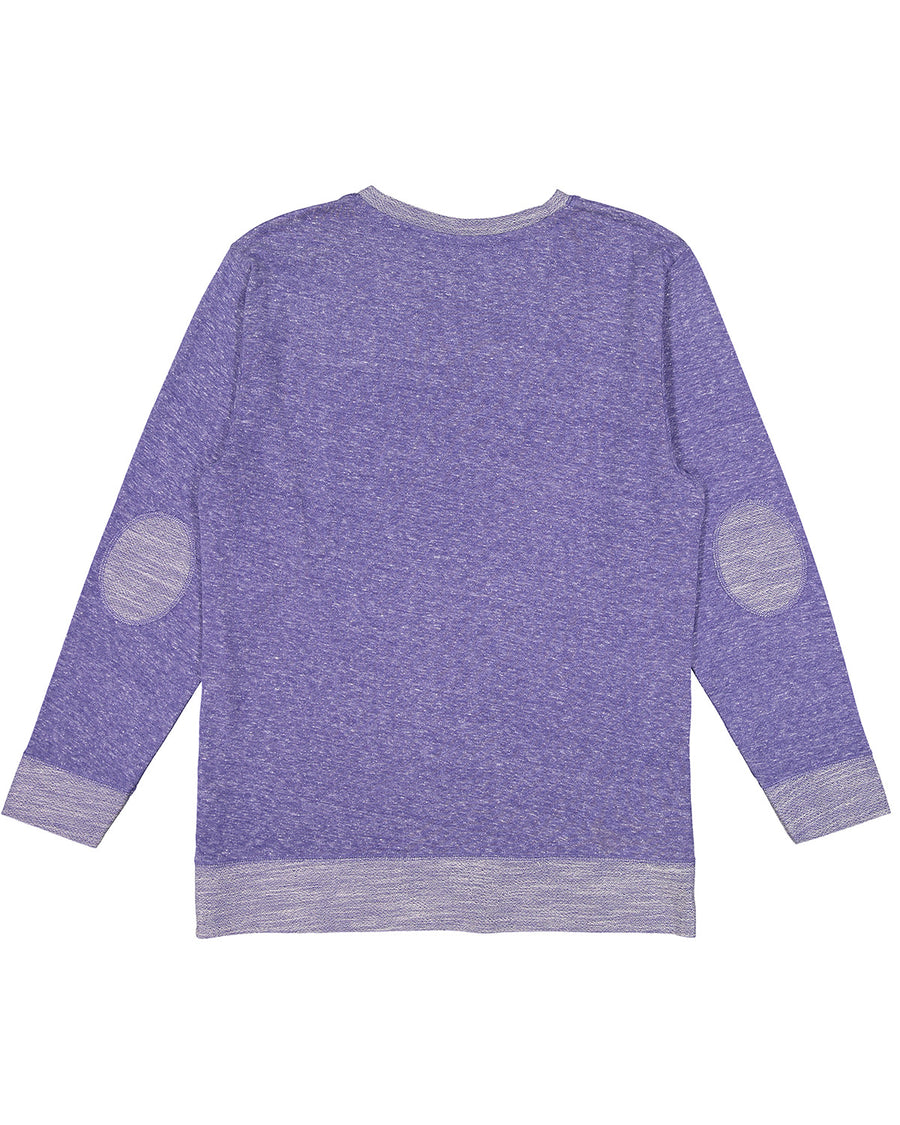 Harborside Melange French Terry Pullover - Purple Melange