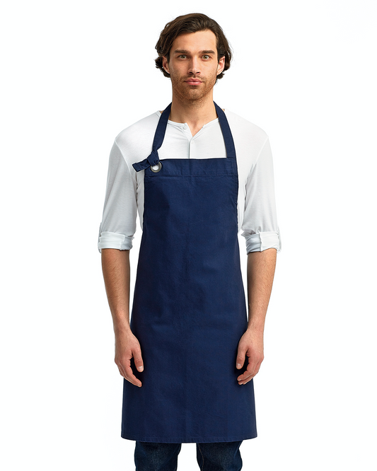 Unisex Calibre Heavy Cotton Canvas Bib Apron - Navy