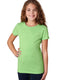 Next Level 3712 - Girl's Youth Princess CVC T-Shirt - Apple Green