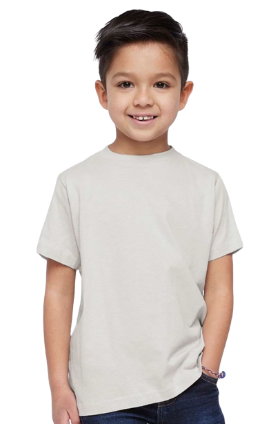 Toddler Fine Jersey T-Shirt - Silver