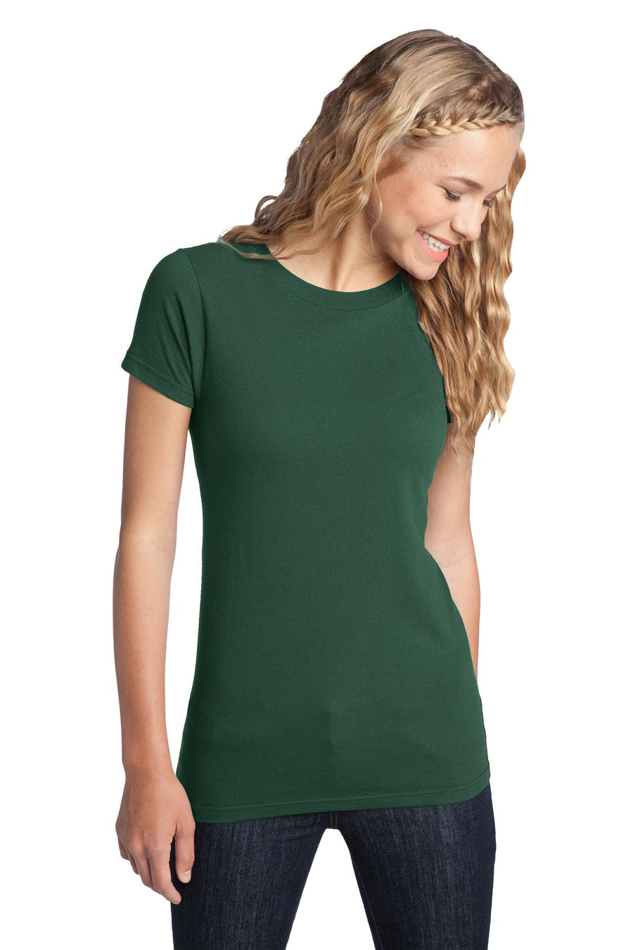 Women's Fitted The Concert Tee - Forest Green