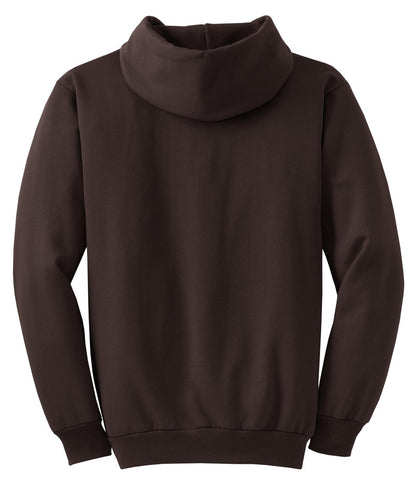 Unisex Core Fleece Pullover Hoodie - Dark Chocolate Brown