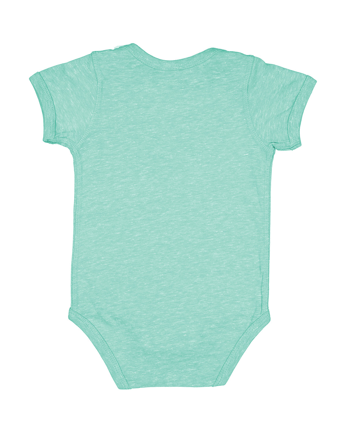 Infant Harborside Melange Bodysuit - Saltwater Melange