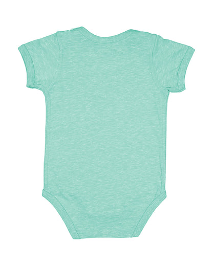 Infant Harborside Melange Bodysuit - Saltwater Melange