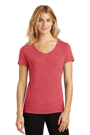 Women's Perfect Tri V-Neck Tee - Red Frost
