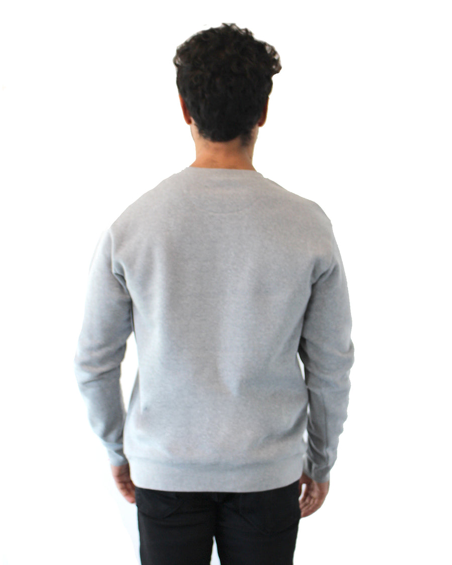 Unisex PCH Basic Pullover Crew - Heather Gray